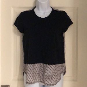 Ann Taylor Blouse with Print